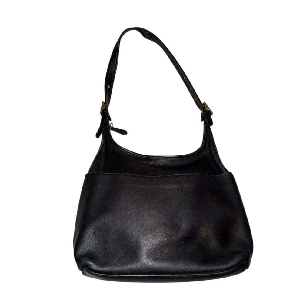 Old Vintage COACH Legacy Hobo One Shoulder Bag 9058 Black - Picture 4 of 16